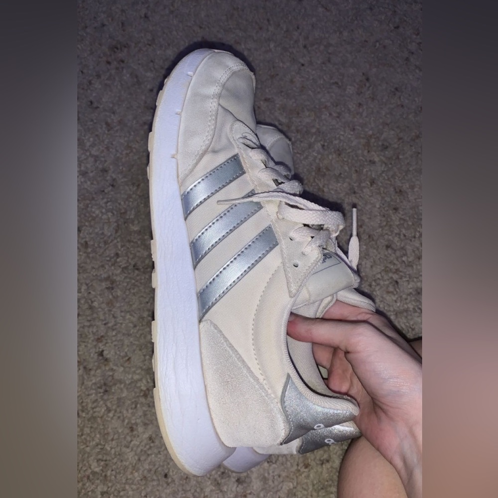 Adidas shoes.
